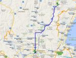 Kyoto city to Sanzenin