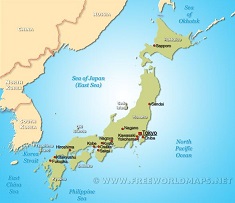 Map of Japan