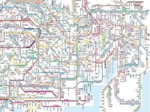 Tokyo Train Map1